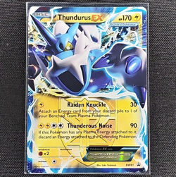 Thundurus EX - BW81 - Black Star Promo - Pokemon Card - NM/M - Image 1