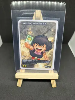 Pokedoodles Trade up challenge kid 98/90 - Rare Card - Pokemon - Fan Art - Image 1
