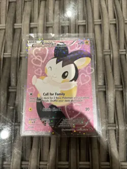 Pokemon TCG Emolga RC23/25 Full Art Rare Holo Card 2013 - Image 1