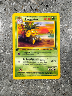 Pokemon TCG Cards 1st Edition Exeggutor 35/64 Jungle - Image 1