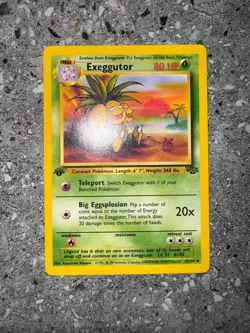 Pokemon TCG Cards 1st Edition Exeggutor 35/64 Jungle - Image 3