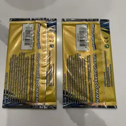 Two Packs Pokemon Sun & Moon Unbroken Bonds Booster Pack DG 3 Card Mini - Image 2