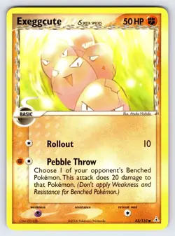 Exeggcute Delta Species 65/110 2006 EX Holon Phantoms Pokemon Card TCG - Nm/Vlp - Image 1