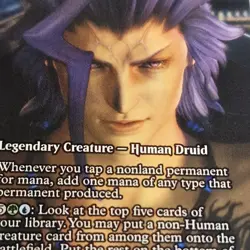 Magic MTG Final Fantasy Seymour Guado #55 FCA Through The Ages Art Mythic Rare - Image 3