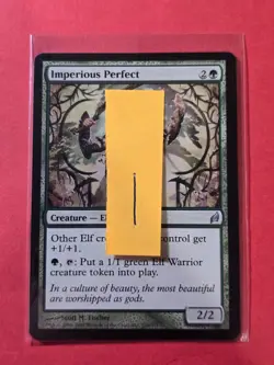 2007 Magic The Gathering Lorwyn #220 Imperious Perfect, UC, NF, cd1 - Image 3