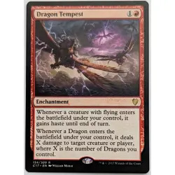 Dragon Tempest, Commander 2017 (C17) #134 NM MTG - Image 1
