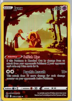 Pokemon Jynx SWSH12: Silver Tempest Trainer Gallery #TG04/TG30 - Image 1
