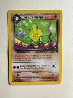 Dark Primeape - 43/82 - Uncommon - Team Rocket - Pokemon Card - Image 1