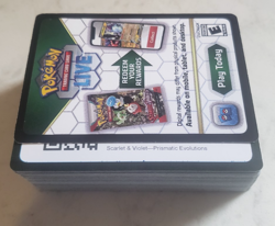 100 Prismatic Evolutions Codes online Pokemon TCG Live Pack Instant delivery - Image 2