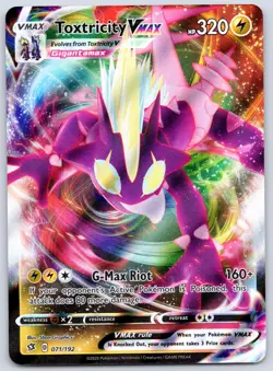 Toxtricity VMAX 071/192 (NM) - SWSH02: Rebel Clash - Pokemon TCG - Image 1