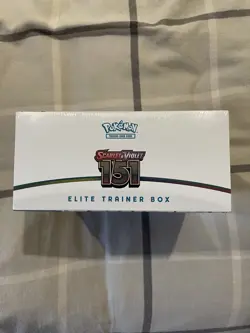 Pokemon 151 ETB Pokemon TCG Elite Trainer Box *minor tear see description* - Image 5