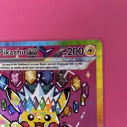 Pokemon TCG Pikachu EX SIR 277/217 Ascended heroes English PACK FRESH - Image 3