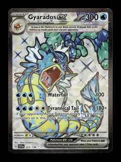 SV01: Scarlet & Violet Base Set #225/198 Gyarados ex Ultra Rare,Holo Pokemon - Image 1