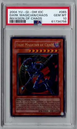 YuGiOh - Dark Magician Of Chaos - IOC-065 - Ultra Rare - PSA 10 - Image 1