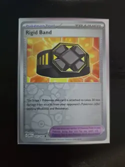 Rigid Band 165/165 Reverse Holo English Pokemon 151 Card Near MINT - Image 1