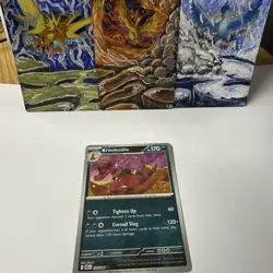Krookodile 059/086 - Masterball Holo - S&V Black Bolt - Pokemon TCG English Card - Image 1
