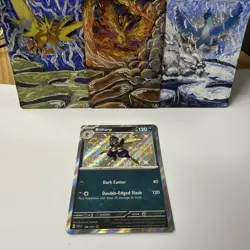 Bisharp 186/091 - Shiny Holo Rare - Paldean Fates Pokemon Card NM - Image 1