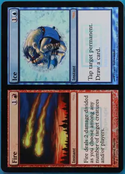 Fire and Ice (FNM) FOIL Promo PLD Red Blue Special CARD (460346) ABUGames - Image 1