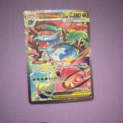 Pokemon TCG Mega Venusaur EX, Ivysaur, Bulbasaur Holo Card Lot MGN Set - Image 2