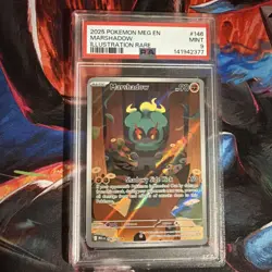 Pokemon TCG Marshadow Mega Evolution Illustration Rare Card 146/132 PSA 9 - Image 1