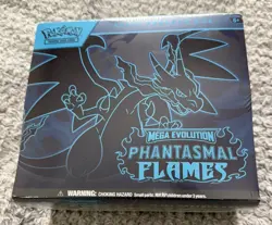 Pokemon TCG Mega Evolution Phantasmal Flames Elite Trainer Box ETB SEALED - Image 1