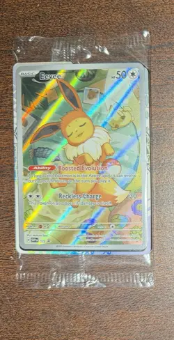 Pokemon Prismatic Evolutions Eevee ETB Promo #173 - SEALED - Image 1