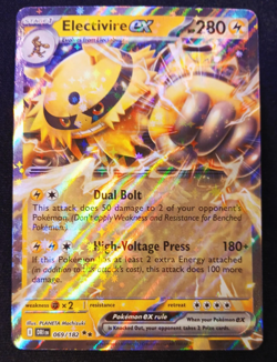 Electivire Ex 69/182 NM Pokemon TCG Card Sv10: Destined Rivals English - Image 1