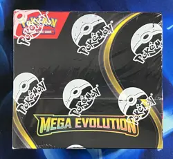 Pokemon 2025 Mega Evolution Base Booster Box Enhanced W Promo TCG Sealed Nm Mint - Image 1