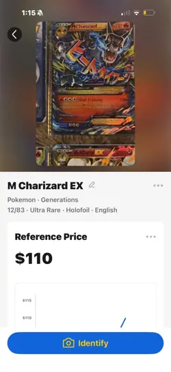 Pokemon M Charizard EX Mega Ultra Rare Holofoil Generations 12/83 English - Image 2