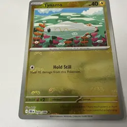 Pokemon TCG: Tynamo 030/086 Masterball Reverse Holo -Scarlet & Violet Black Bolt - Image 2