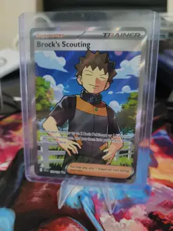 Brock's Scouting 179/159 Pokemon TCG S&V Journey Together Ultra Rare English - Image 1