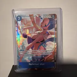 Nefeltari Vivi EB04-025 SR Alternate Art - One Piece TCG -Azure Sea's Seven - NM - Image 1
