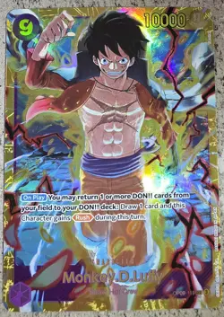 One Piece Monkey D Luffy SEC Emperors In The New World Op-09 English - Image 1