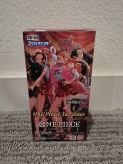 ONE PIECE Card Game Booster Box EB-03 Heroines Edition Japanese Ver - Image 1