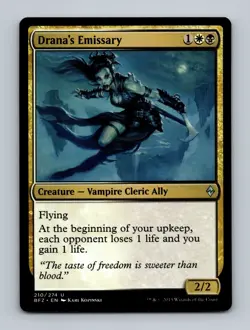 Drana's Emissary Battle for Zendikar Non-Foil MTG NM - Image 1