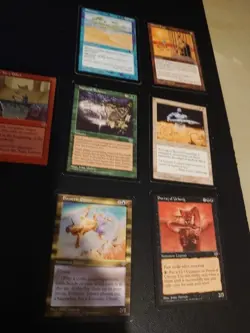 MTG 7 CARD Mirage As Shown. Private Listing Agreed Inc Shimmer, Natural Balance - Image 1