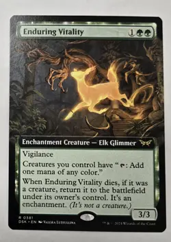 Enduring Vitality (Extended Art) Duskmourn: House of Horror Regular - Image 1