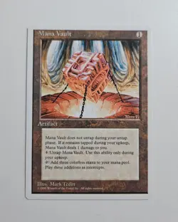 Mana Vault MTG 4th Edition NM Magic the Gathering - Image 1