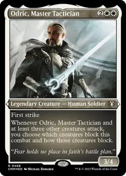 MTG - Odric, Master Tactician - Etched Foil - Commander Masters - Magic - Image 1