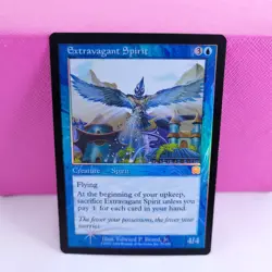 MTG Mercadian Masques Extravagant Spirit 79 Foil MP - Image 1