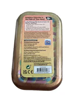 Pokemon TCG - Scarlet & Violet 151 Mini Tin: Electabuzz (Empty) CARD & COIN - Image 2