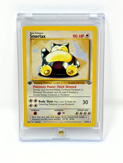 Snorlax 27/64 - 1st Edition Jungle Non Holo Pokemon TCG WOTC - Image 1