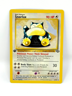 Snorlax 27/64 - 1st Edition Jungle Non Holo Pokemon TCG WOTC - Image 3