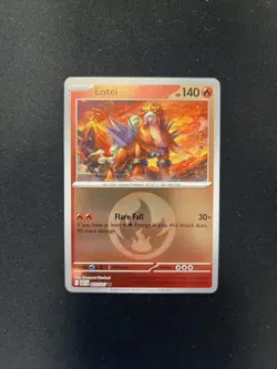 Pokemon TCG - Entei - Ascended Heroes - 025/217 - Energy Reverse Holo - Mint - Image 1