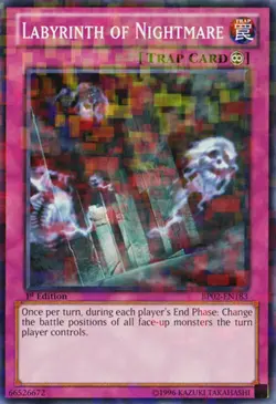 Labyrinth of Nightmare - BP02-EN183 - Mosaic Rare - 1st Edition NM Yugioh Battle - Image 1
