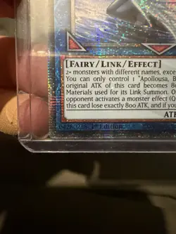 Yugioh - Apollousa, Bow of the Goddess (Alt. Art) - QCR - RA02-EN040 - Near Mint - Image 2