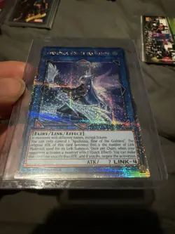 Yugioh - Apollousa, Bow of the Goddess (Alt. Art) - QCR - RA02-EN040 - Near Mint - Image 4