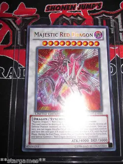 YU-GI-OH! ULTRA RARE SECRETE MAJESTIC RED DRAGON CT07-EN001 NEUVE ENGLISH - Image 1