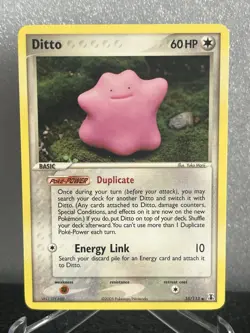 Ditto 35/113 EX Delta Species 2005 NM Non-Holo Rare Pokemon Card Vintage - Image 1