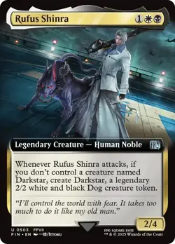 Rufus Shinra (Extended Art) FOIL Final Fantasy NM Uncommon CARD ABUGames - Image 1